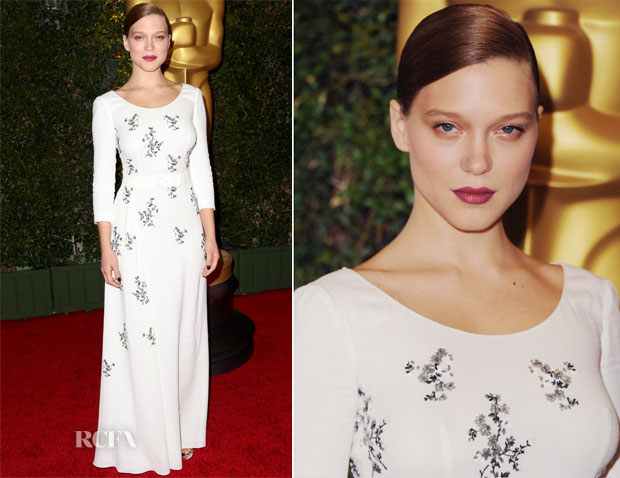 Lea Seydoux In Prada - Governors Awards 2013