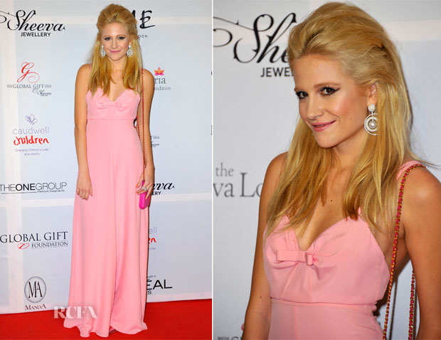 Pixie Lott In Moschino Cheap and Chic - London Global Gift Gala