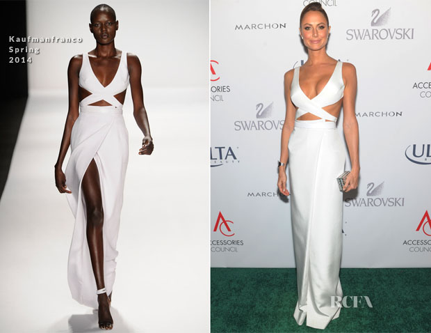 Stacy Keibler In Kaufmanfranco - 17th Annual Accessories Council ACE Awards