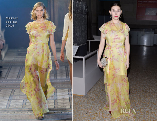Zosia Mamet In Maiyet - 10th Annual Apollo Circle Benefit