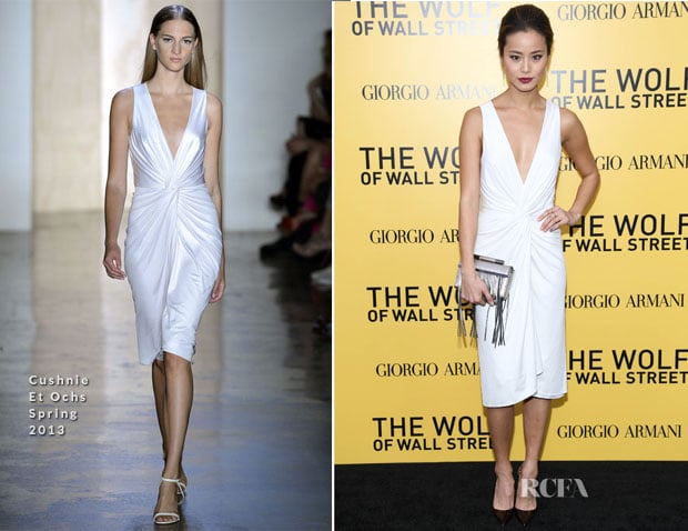 Jamie Chung In Cushnie Et Ochs - ‘The Wolf Of Wall Street’ New York