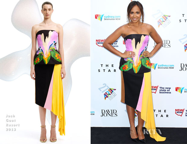 Jessica Mauboy In Josh Goot - ARIA Awards 2013