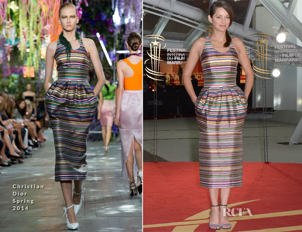 Marion Cotillard In Christian Dior - ‘A Thousand Times Good Night’ Marrakech International Film Festival Premiere