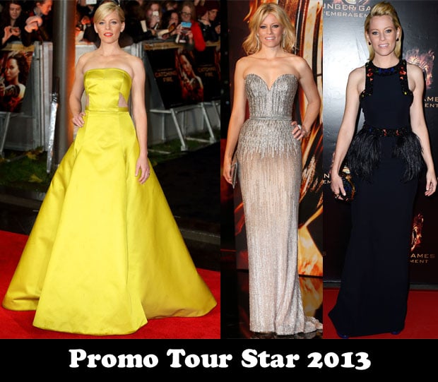 Promo Tour Star 2013 – Elizabeth Banks for 'The Hunger Games Catching Fire'