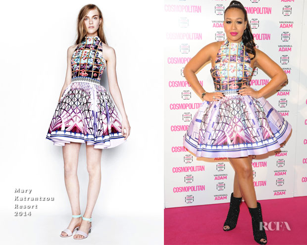 Rebecca Ferguson In Mary Katrantzou - Cosmopolitan Ultimate Women of the Year Awards