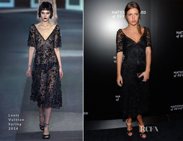 Adele Exarchopoulos In Louis Vuitton S14 – 2014 National Board Of Review Awards Gala