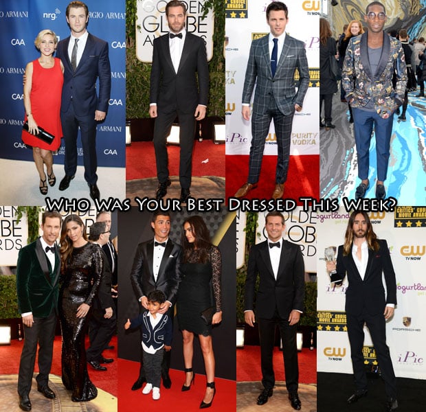 Best Dressed Of The Week Globes WeekMen