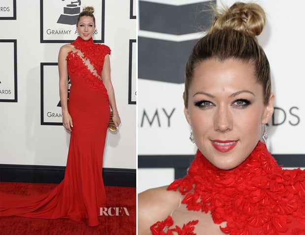 ColbieCaillatInEzraSantos2014GrammyAwards