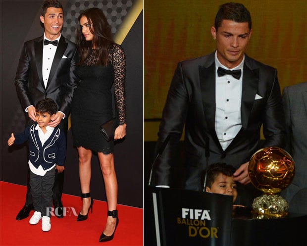 Cristiano Ronaldo In Dsquared² - FIFA Ballon d'Or