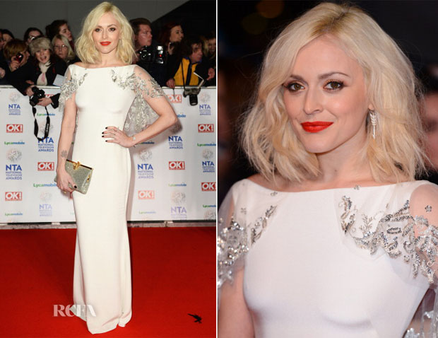 Fearne Cotton In Notte by Marchesa - National Television Awards 2014