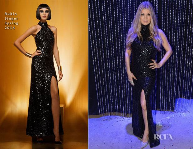 Fergie In Rubin Singer - Dick Clark’s New Year’s Rockin’ Eve 2014