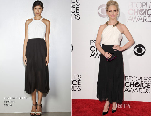 Sarah Michelle Gellar In Sachin + Babi - 2014 People’s Choice Awards