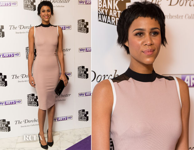 Zawe Ashton In Victoria Beckham - South Bank Sky Arts Awards