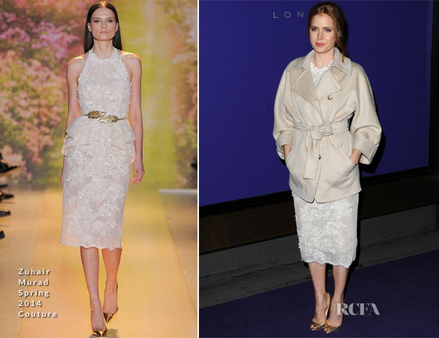 Amy Adams In Zuhair Murad Couture & Max Mara – The EE British Academy Film Awards Nominees Party