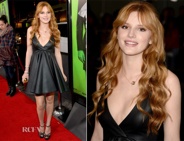Bella Thorne In AQ AQ - ‘Vampire Academy’ LA Premiere