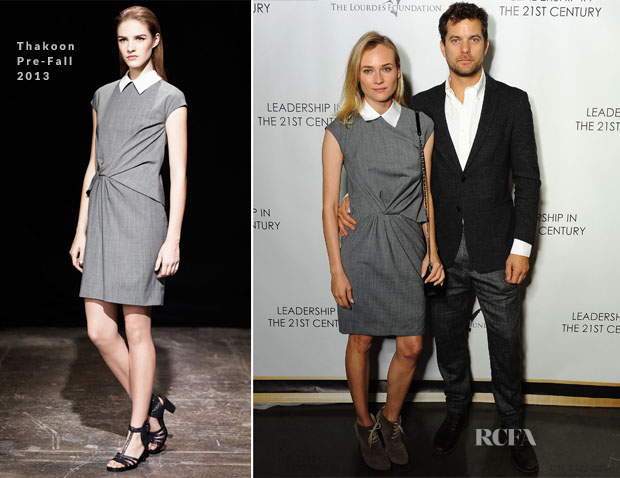 Diane Kruger In Thakoon - Q&A With His Holiness the 14th Dalai Lama