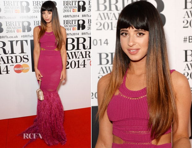 Foxes In Mark Fast - Brit Awards 2014