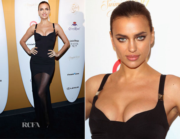 Irina Shayk In Versace Collection - Sports Illustrated Swimsuit Celebrates 50 Years Of Swim In NYC