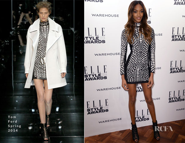 Jourdan Dunn In Tom Ford - Elle Style Awards 2014