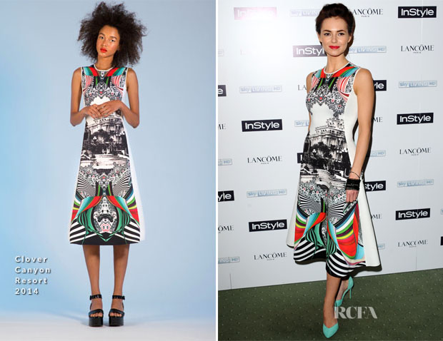 Kara Tointon In Clover Canyon - InStyle Best Of British Talent Pre-BAFTA Party