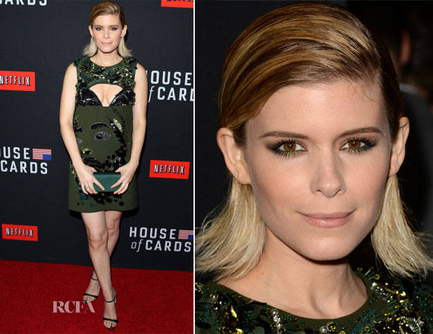 Kate Mara In Prada - ‘House Of Cards’ Season 2 Screening