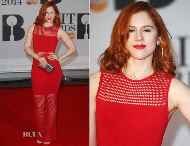 Katy B In Torn By Ronny Kobo - Brit Awards 2014