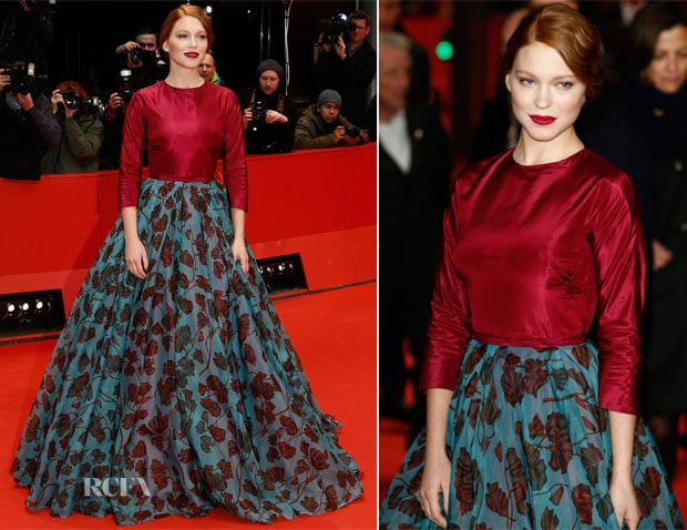 Lea Seydoux In Prada - ‘La Belle et la Bete’ Premiere