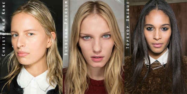 London Fashion Week Beauty Trend Easy, Effortless Hair