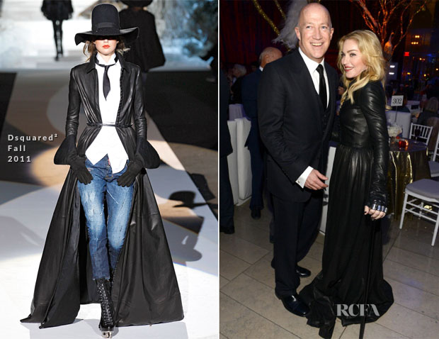 Madonna In Dsquared² Fall 2011 - Great American Songbook Event Honoring Bryan Lourd