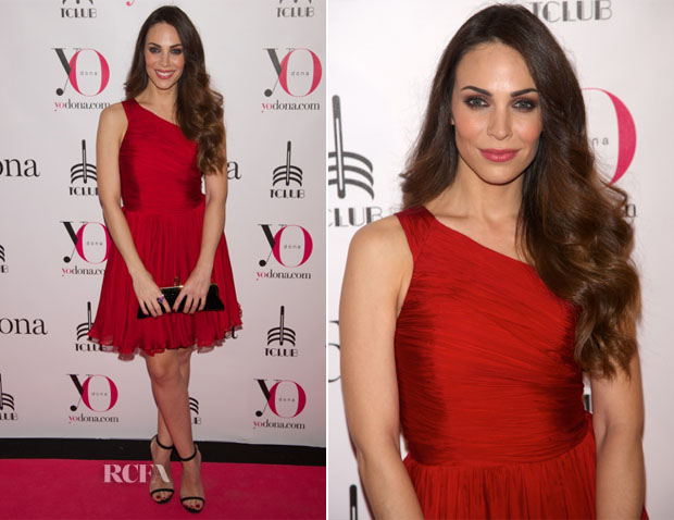 Nerea Garmendia In Halston Heritage - Yo Dona Magazine Party