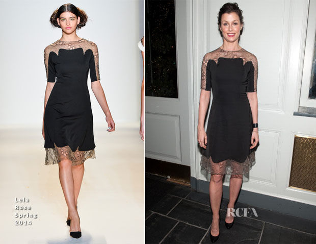 Bridget Moynahan In Lela Rose - Help USA's 2014 Tribute Awards Dinner