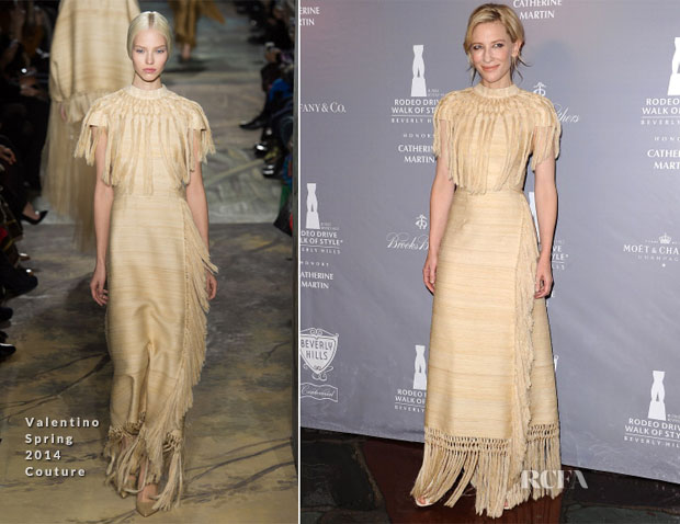 Cate Blanchett In Valentino Couture - Rodeo Drive Walk Of Style Awards Ceremony