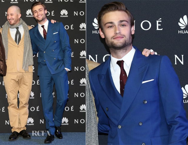 Douglas Booth In Alexander McQueen - ‘Noah’ Mexico City Premiere