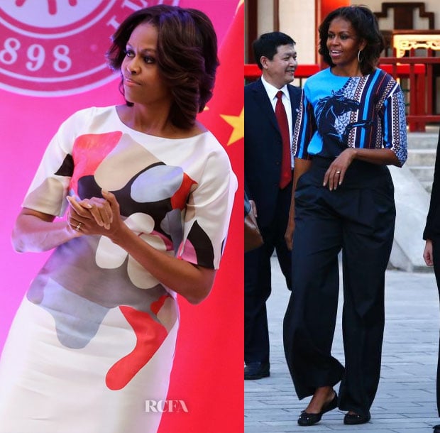 First Lady Michelle Obama Travels to China 2