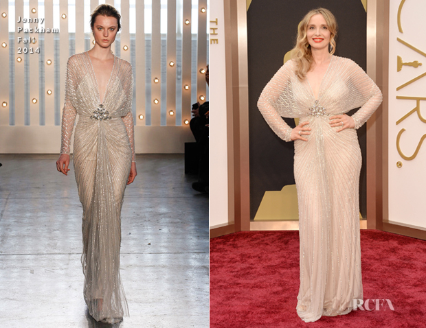 JulieDelpyInJennyPackhamOscars2014