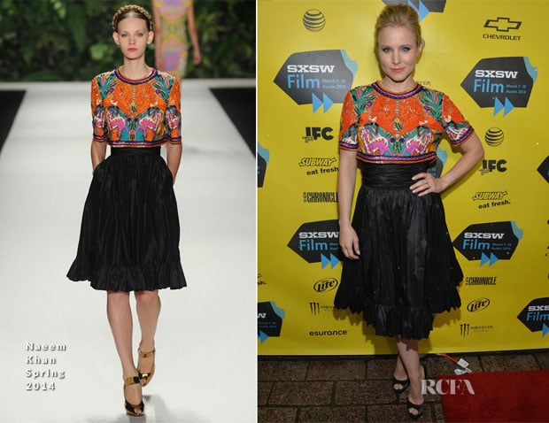 Kristen Bell In Naeem Khan - ‘Veronica Mars’ SXSW Film Festival Premiere