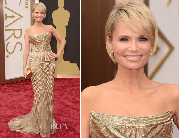 KristinChenowethInRobertoCavalliOscars2014