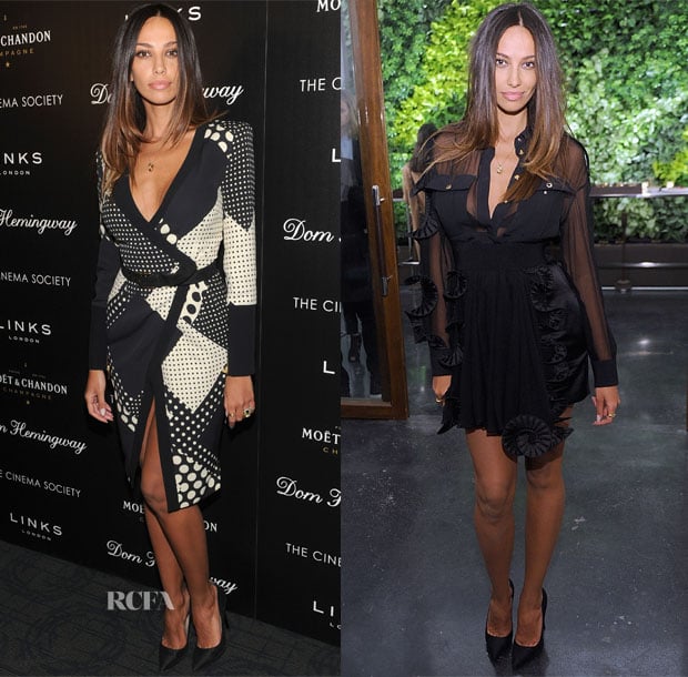 Madalina Diana Ghenea In Emanuel Ungaro - 'Dom Hemingway' New York Screening and After-Party