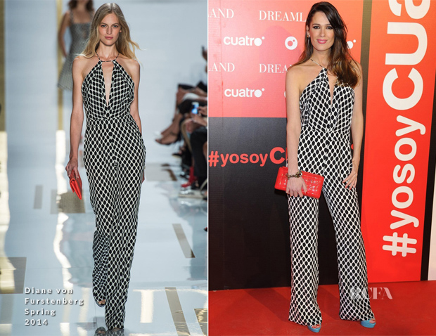 Mar Saura In Diane von Furstenberg - 'Dreamland' Madrid Premiere