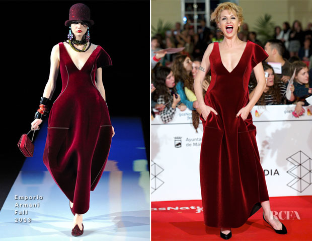 Najwa Nimri In Emporio Armani - 17th Malaga Film Festival 2014 Opening Ceremony