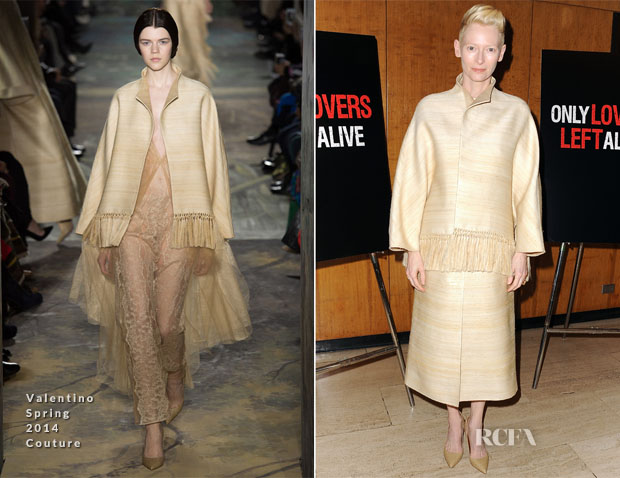 Tilda Swinton In Valentino Couture - 'Only Lovers Left Alive' LA Screening