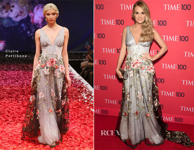 Carrie Underwood In  Claire Pettibone - Time 100 Gala 2014