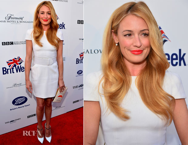 Cat Deeley In Alexander McQueen - 8th Annual BritWeek Launch Party