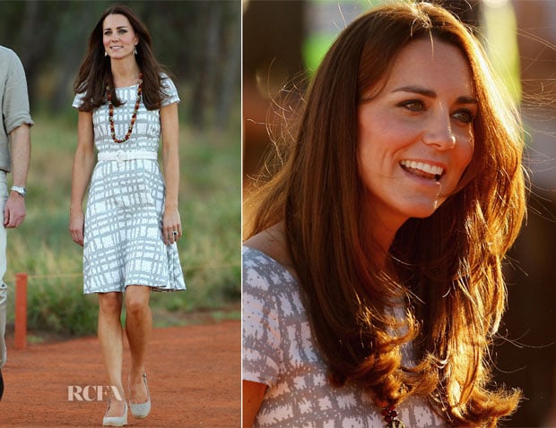 Catherine, Duchess of Cambridge In Hobbs - Uluru