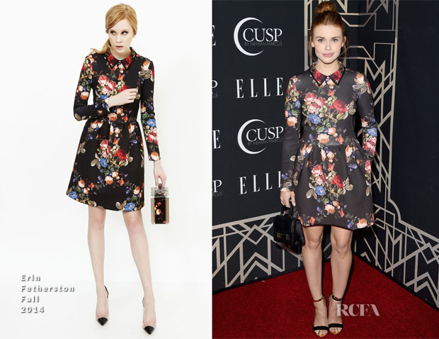 Holland Roden In Erin Fetherston - ELLE’s 5th Annual Women In Music Concert Celebration