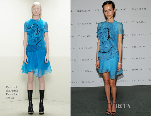 Isabel Lucas In Prabal Gurung - 'ENGRAM' New York Screening