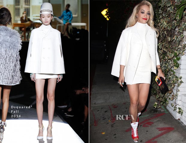 Rita Ora In Dsquared² - Chateau Marmont