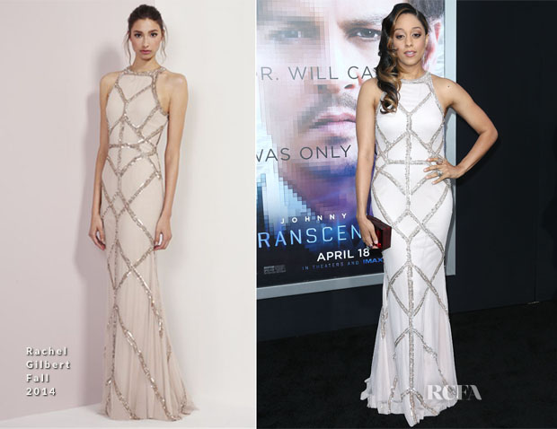 Tia Mowry In Rachel Gilbert - ‘Transcendence’ LA Premiere