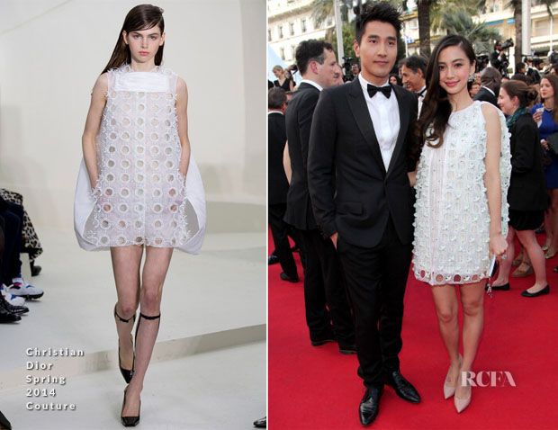 Angelababy In Christian Dior Couture -  ‘How To Train Your Dragon 2′ Cannes Film Festival Premiere