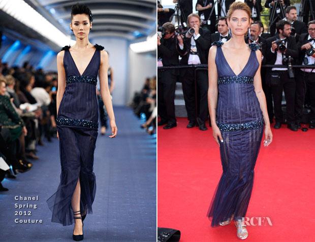 Bianca Balti In Chanel Couture - ‘Clouds Of Sils Maria’ Cannes Film Festival Premiere